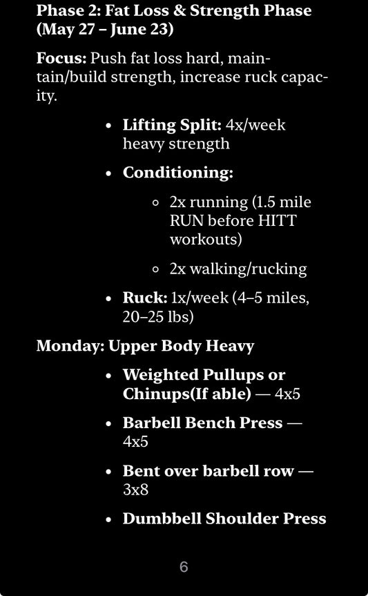 Boot camp prep Ebook